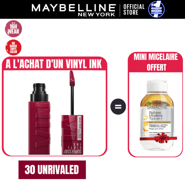 MNY VINYL INK + MICELLAIRE 100ML BIPHASE