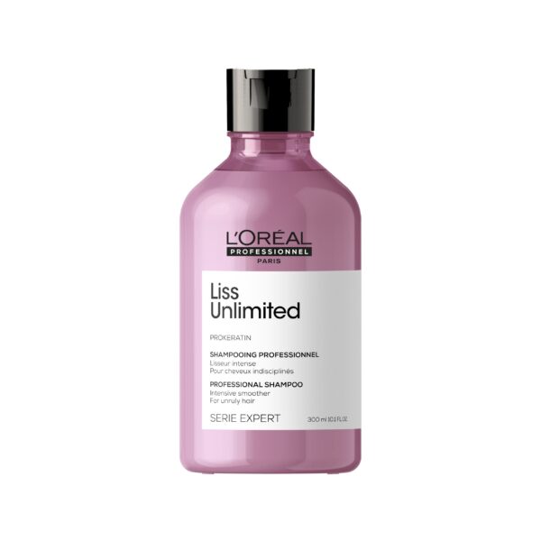 L'ORÉAL PROFESSIONNEL PARIS | SHAMPOING PROFESSIONNEL LISSANT ANTI-FRISOTTIS POUR CHEVEUX REBELLES ET INDISCIPLINÉS | SERIE EXPERT | LISS UNLIMITED