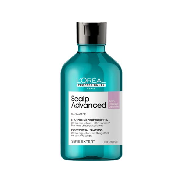 L'ORÉAL PROFESSIONNEL PARIS | SHAMPOOING PROFESSIONNEL DERMO-REGULATEUR POUR CUIR CHEVELU SENSIBLE | SERIE EXPERT | SCALP ADVANCED