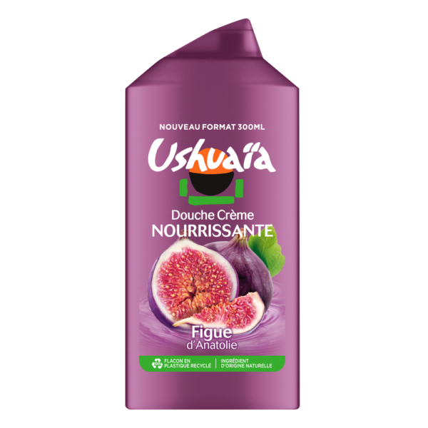 Ushuaïa - Crème de douche nourissante à la Figue d'Anatolie - 300ml